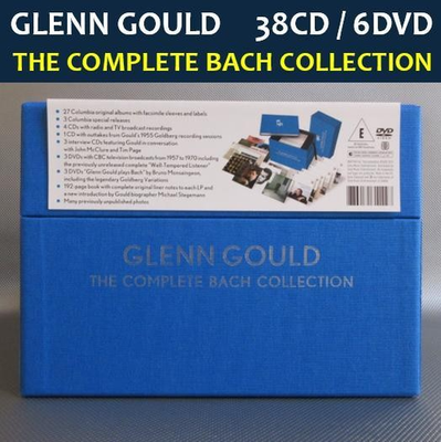 Glenn Gould / The Complete Bach Collection 38CD+6DVD d | eBay Glenn Gould / The Complete Bach Collection 38CD+6DVD d | eBay