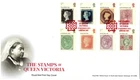 2025 GB STAMPS OF QUEEN VICTORIA *RED* CANCELLATION FIRST DAY COVER 27.11.25