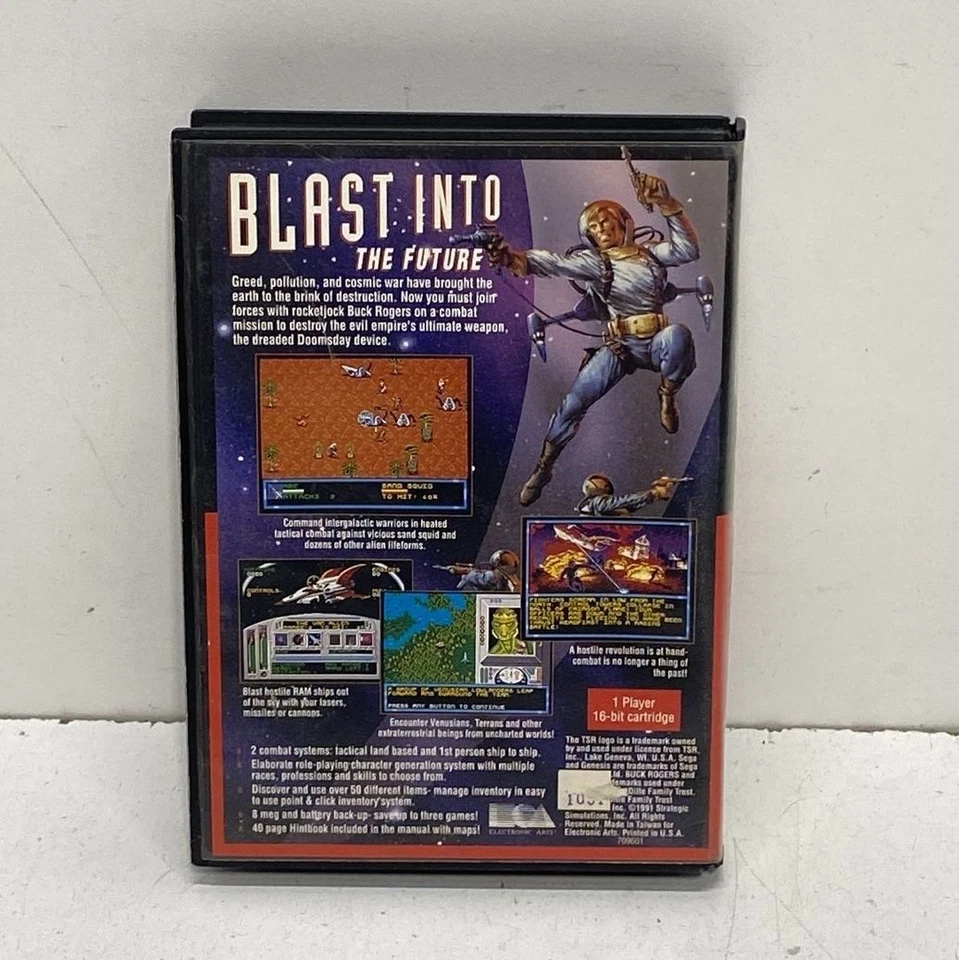 Buck Rogers: Countdown to Doomsday - Sega Genesis - Image 2 of 4