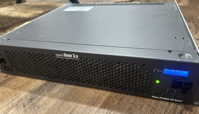 Blackmagic Open Gear 3.0 Frame With 8 Cobalt 9066 SD/HD Up/Down