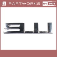 Schriftzug Original Porsche 911 F 911 Handschuhfach Chrom 90155930321