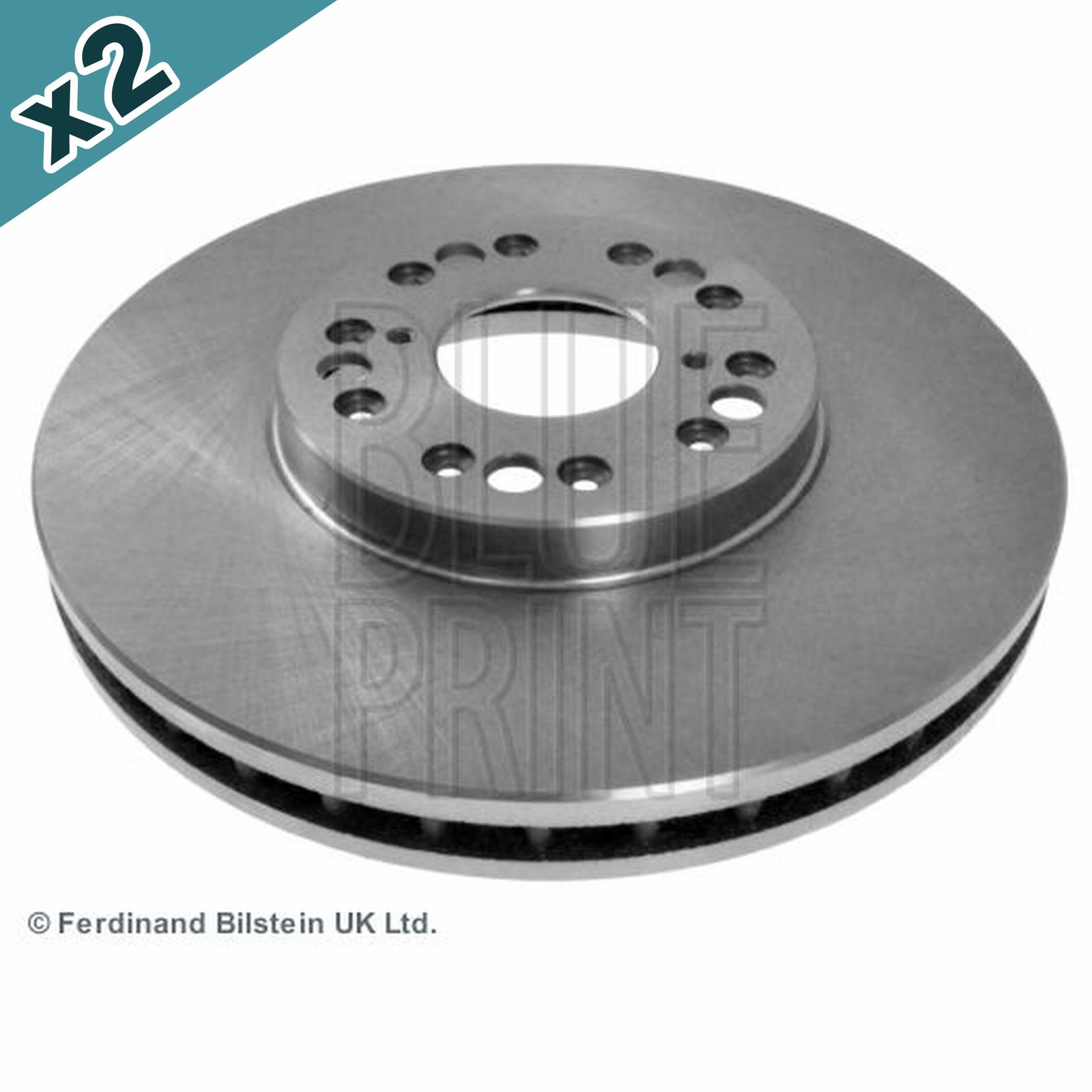 Blueprint ADT34397 Brake Disc Front Fits Lexus LS Toyota Aristo Celsior Soarer
