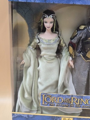 Mattel Lord of the Rings Arwen Aragorn Return of the King Barbie