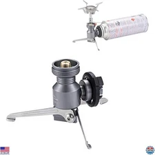 Butane Gas Fuel Canister Adapter Stand Type Converter for EN417 Camping Stove