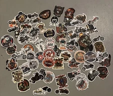 Vintage Harley Davidson Stickers.  Lot Of 5 Mixed.   Rare!!!