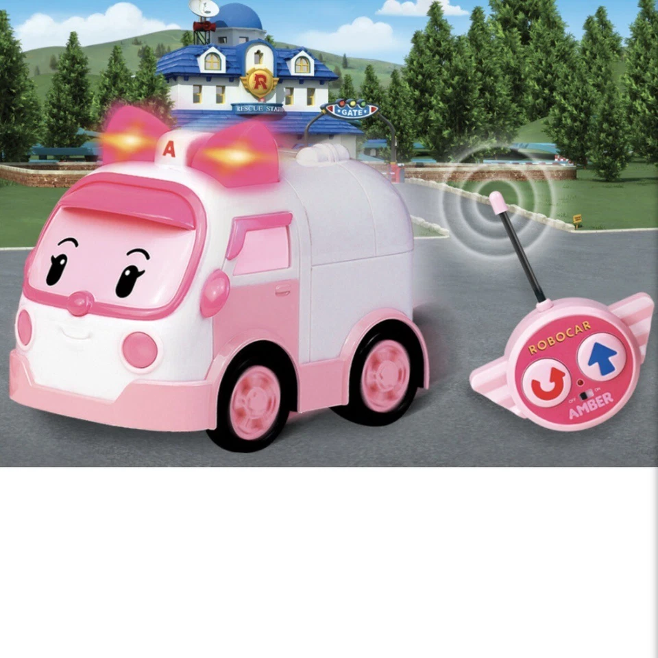 RoboCar Poli AMBER R/C Racing RC Car Wireless  figure Wireless Remote Control - Image 2 of 3