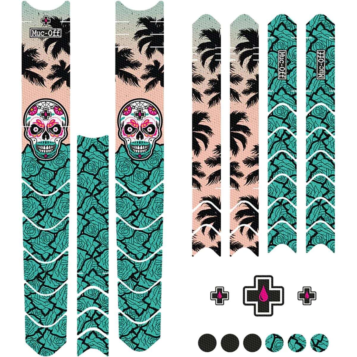 Комплект защиты рамы Muc-Off DHEnduroTrail Day of the Shredчерный один размер 12390₽