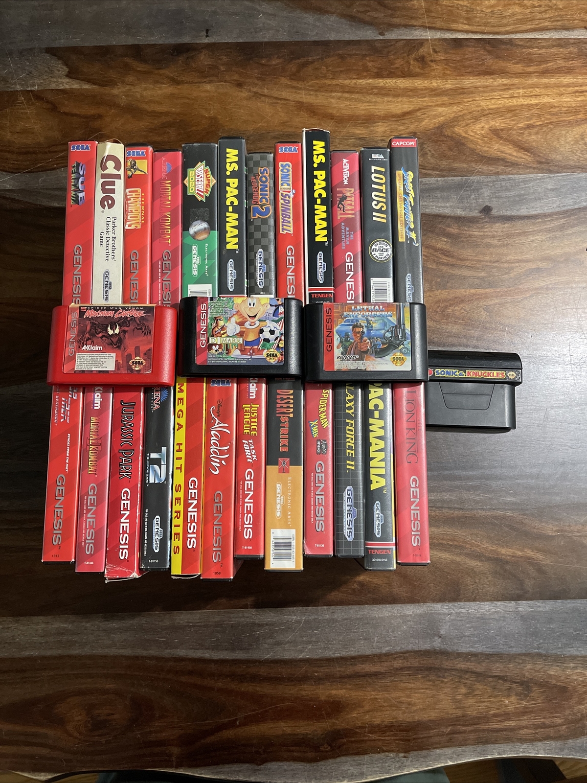 Lot Of 28 Sega Genesis Game Cartridges eBay