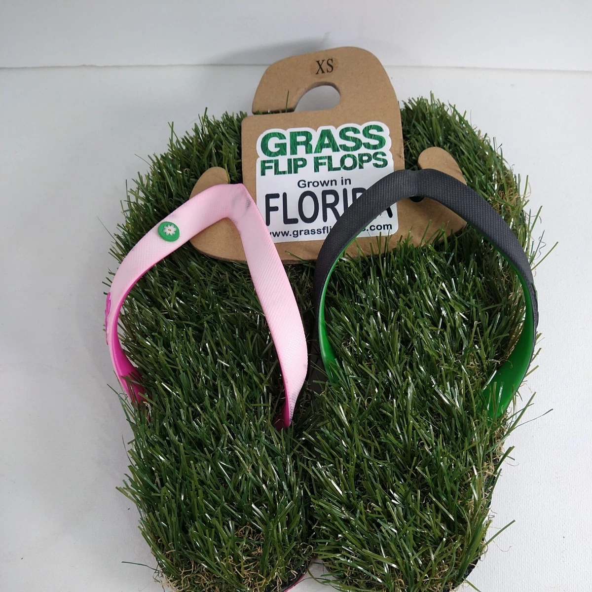 GFF Grass Flip Flops Size 4 6.5 eBay