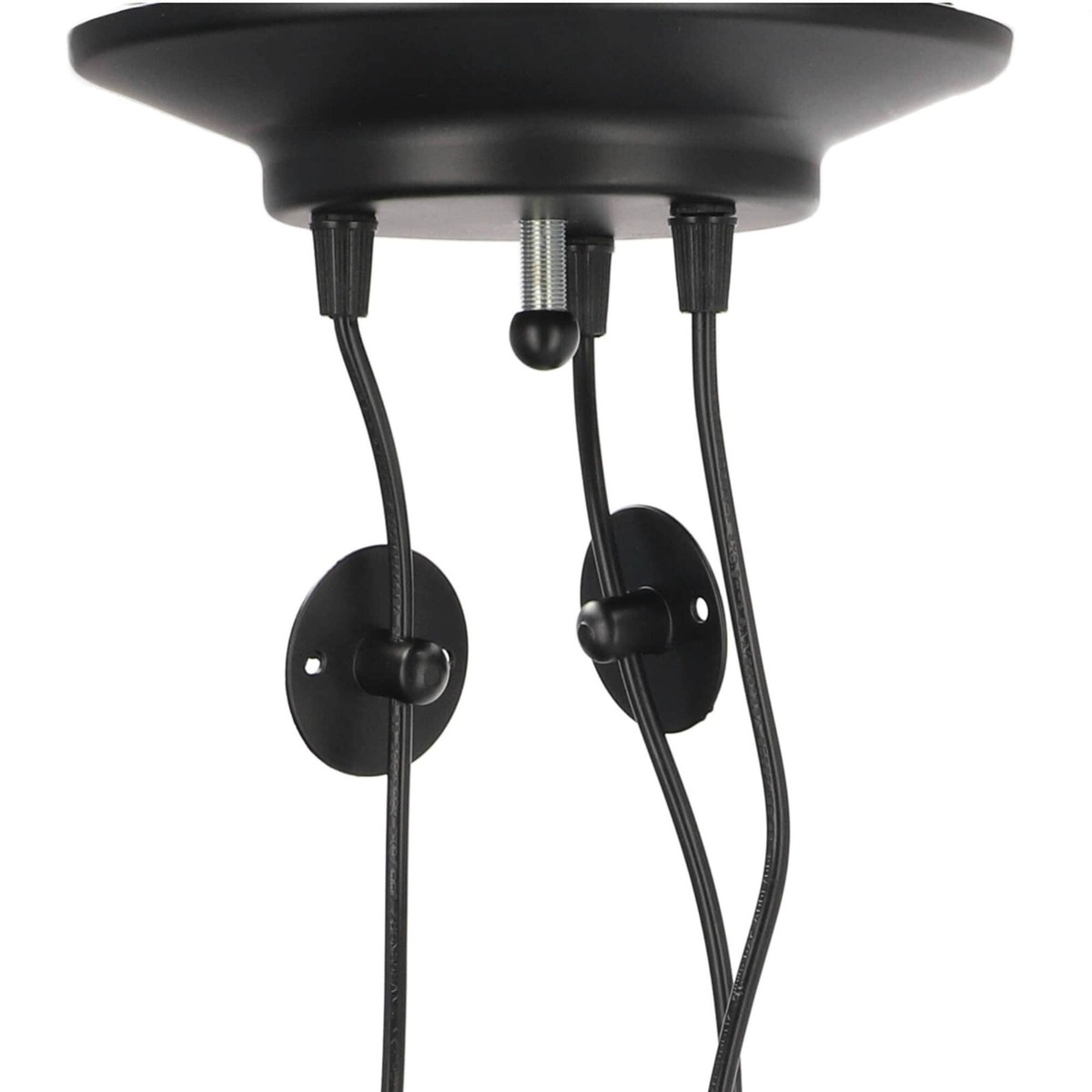 Lampe suspenson Octopus à bras multples et câble textle nor extra