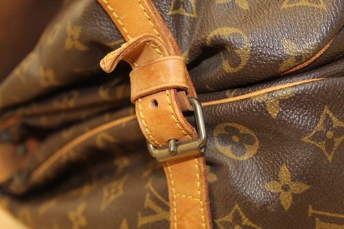 Bolso Mensajero Louis Vuitton Saumur 35 Vintage con Certificado de Autenticidad Entrupy 1989 *Usado* - Imagen 12 de 21