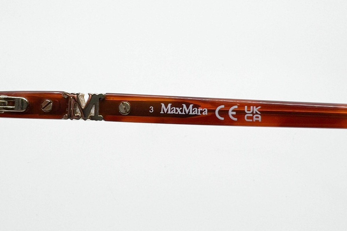 Max Mara MM5052 092 Blue Round Plastic Optical Eyeglasses