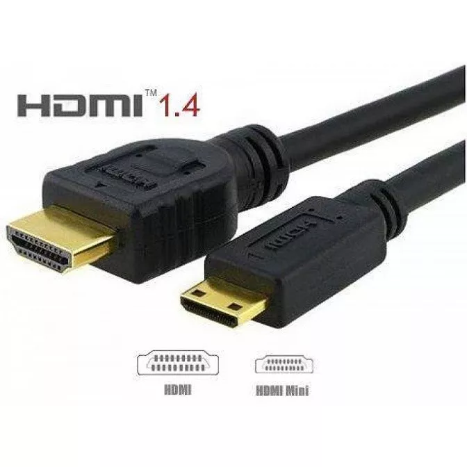técnico Gángster Gracia Mini câble HDMI 1,5 m de long type A à C mâle OR pour tablette PC caméscope vers TV 4K | eBay técnico Gángster Gracia Mini câble HDMI 1,5 m de long type A à C mâle OR pour tablette PC caméscope vers TV 4K | eBay