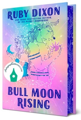 AUTOGRAPHED SIGNED Bull Moon Rising by Ruby Dixon (2024, Hardcover)