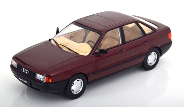 Audi 80 B3 Polizei 1989 grün weiß 1:18 Triple9 TRI 1800345