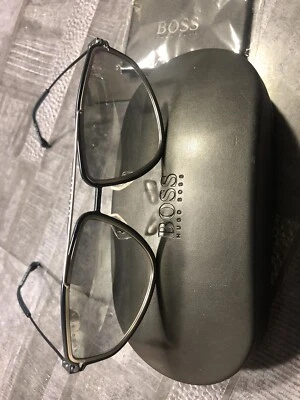Original Hugo Boss, Sonnenbrille Herren Brandneu, Case, Metall, Brandneu - Bild 1 von 4