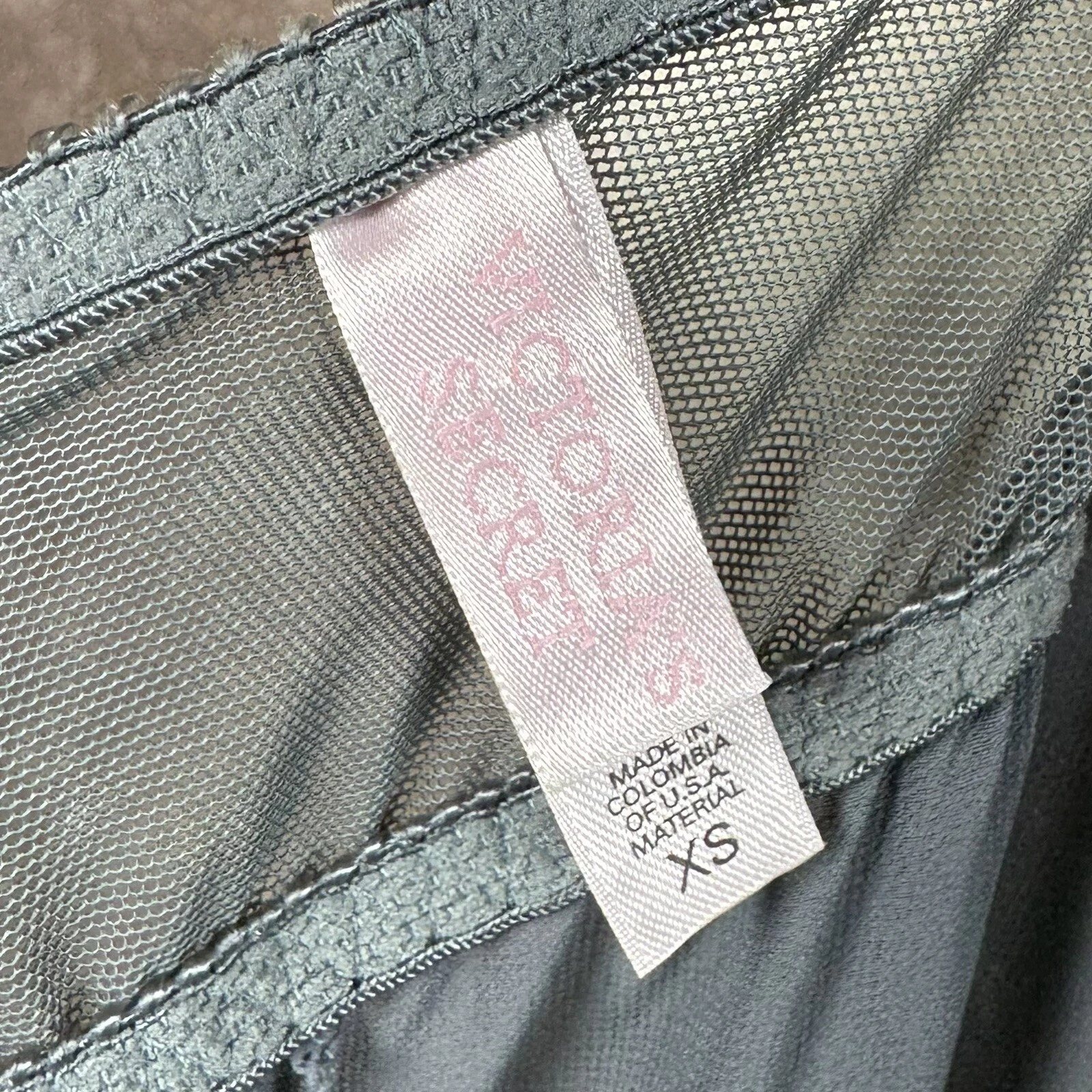 UNDERCOVER Abito Victoria's Secret XS blu glamour vintage anni 90 spacco centrale