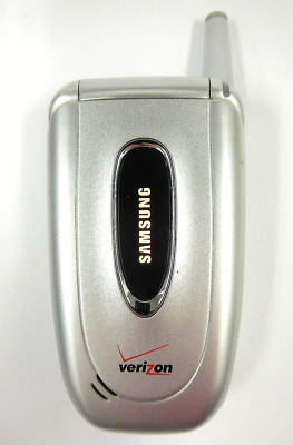 Samsung SCH-A650 - Silver ( Verizon ) Rare Cellular Flip Phone - Great Shape