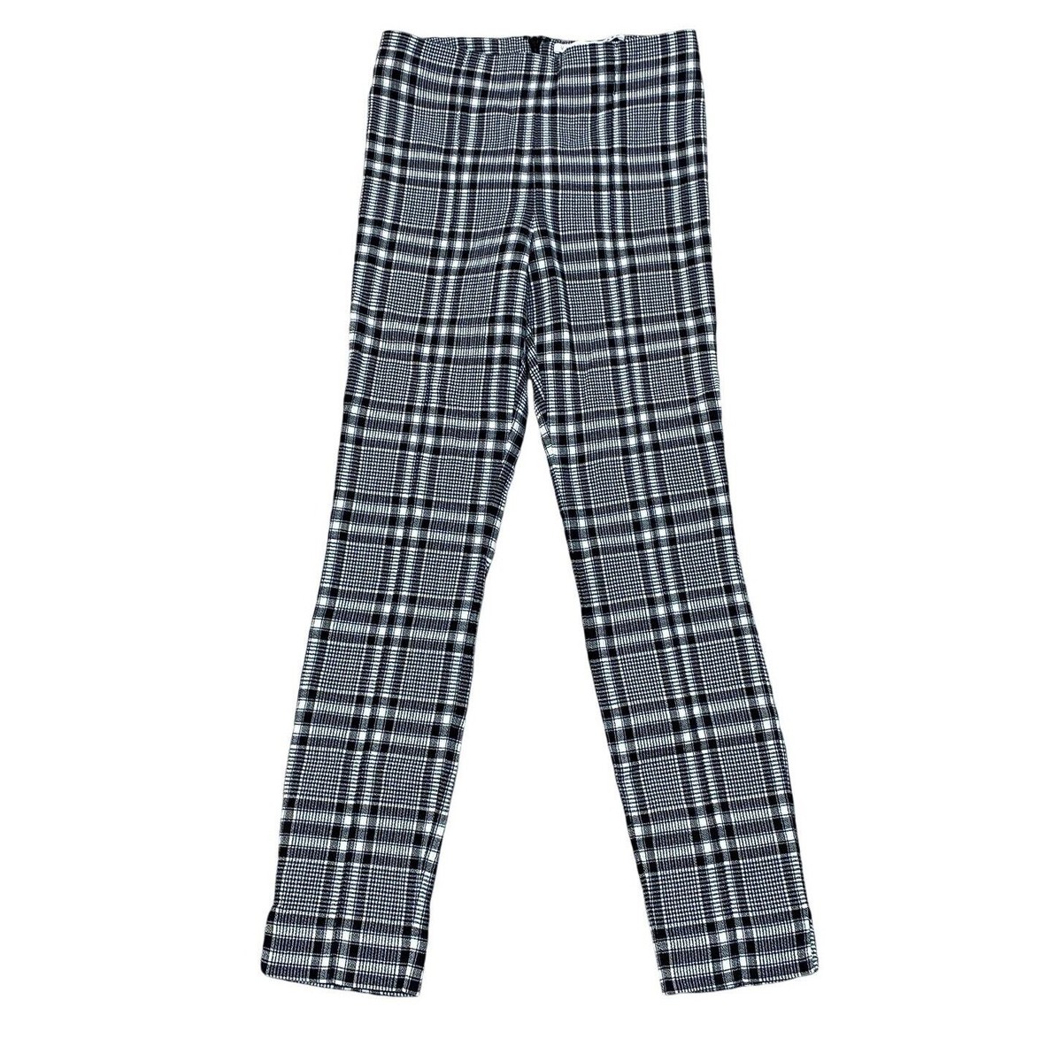 checkered cigarette trousers Veronica Beard Honolulu Plaid Cigarette Pants Trousers Women's 4 Twee  Academia