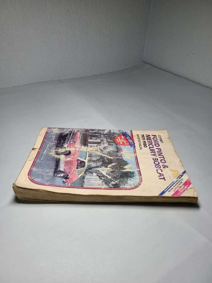 FORD PINTO & MERCURY BOBCAT, 1971-80, Shop Manual, CLYMER,  #A171 Foto 2 de 4