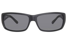 Harley Davidson HD0860X 02D Matte Black Polarized Wrap Sunglasses 62-14-125