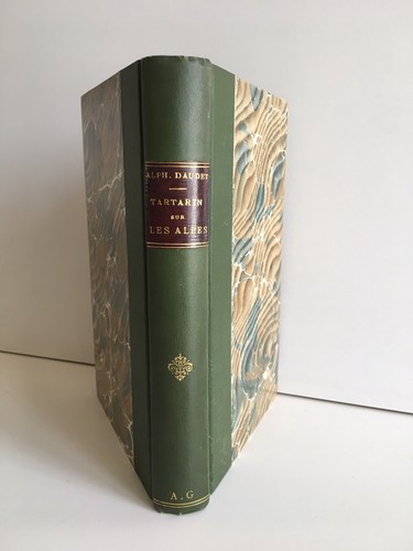 Alphonse Daudet Tartarin On the Alps Shown Ernest Flammarion 1907 Guillaume