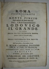 ROMA FESTEGGIANTE – ediz. 1687 – eresia – FOLIO – Coronelli