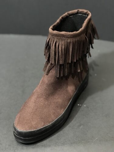 New Dav Women's Sydney Brown Suede Booties Size US 7 M - Picture 1 of 7