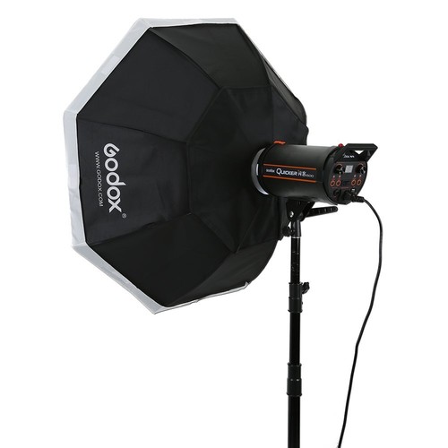 Godox 120 cm 47" Bowens octogone boîte à lumière avec sac pour flash de studio flash - Photo 7/9