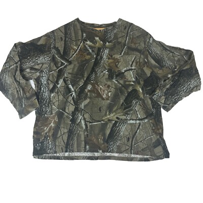 Chemise De Pêche Realtree Homme - Manches Longues - Camo Ventilé - Taille L