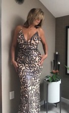 New Sequence Elegant Gown