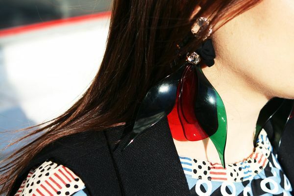 ピアス MARNI EARRINGS Marni Tulip ピアス | イエロー | FARFETCH JP