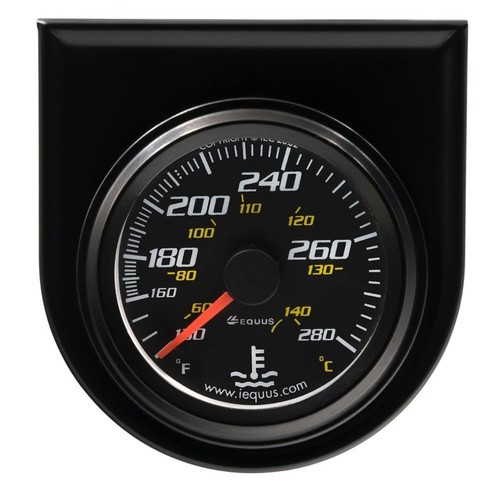 Equus 6242 2" Mechanical Back-Lit Water Temperature Gauge, 130 - 280 Degree F - Picture 4 of 4