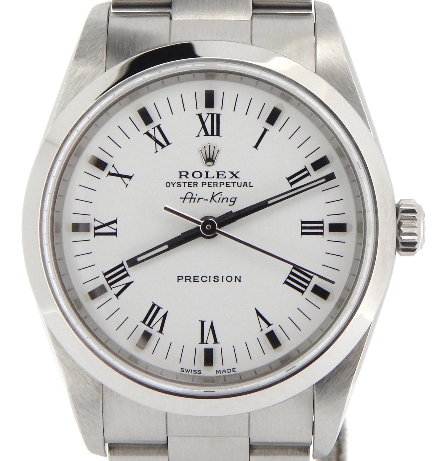 Rolex Air King Stainless Steel Black