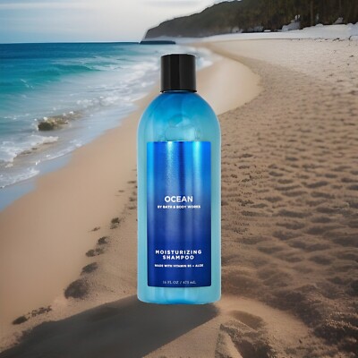 Bath & Body Works Moisturizing Men s Shampoo- Ocean  (16 fl oz)
