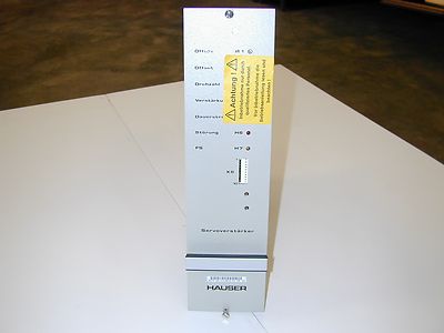 HAUSER SVC 225 V62  SERVOVERSTARKER SERVO AMPLIFIER MODULE