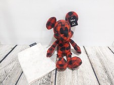 Disney American Eagle AE Special Edition Mickey Mouse Plaid 12" Plush Doll EUC