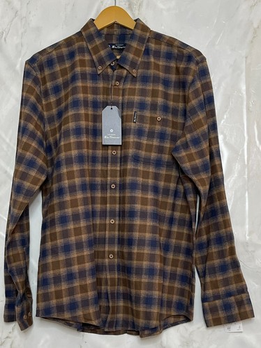 camicia uomo manica lunga Ben Sherman nuova - taglia LARGE (#D621) - Foto 2 di 10