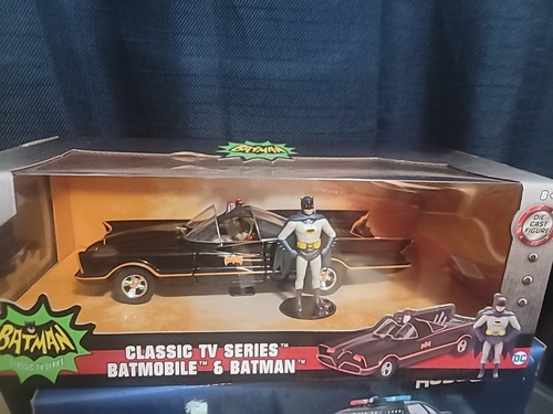 Batman And Robin And Batmobile Die Cast Car And Action Figures - Picture 2 of 3
