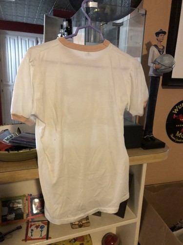 SUNDAY BREAK VINTAGE 1976 ORIGINAL CONCERT SHIRT PETER FRAMPTON SANTANA RARE - Picture 7 of 8