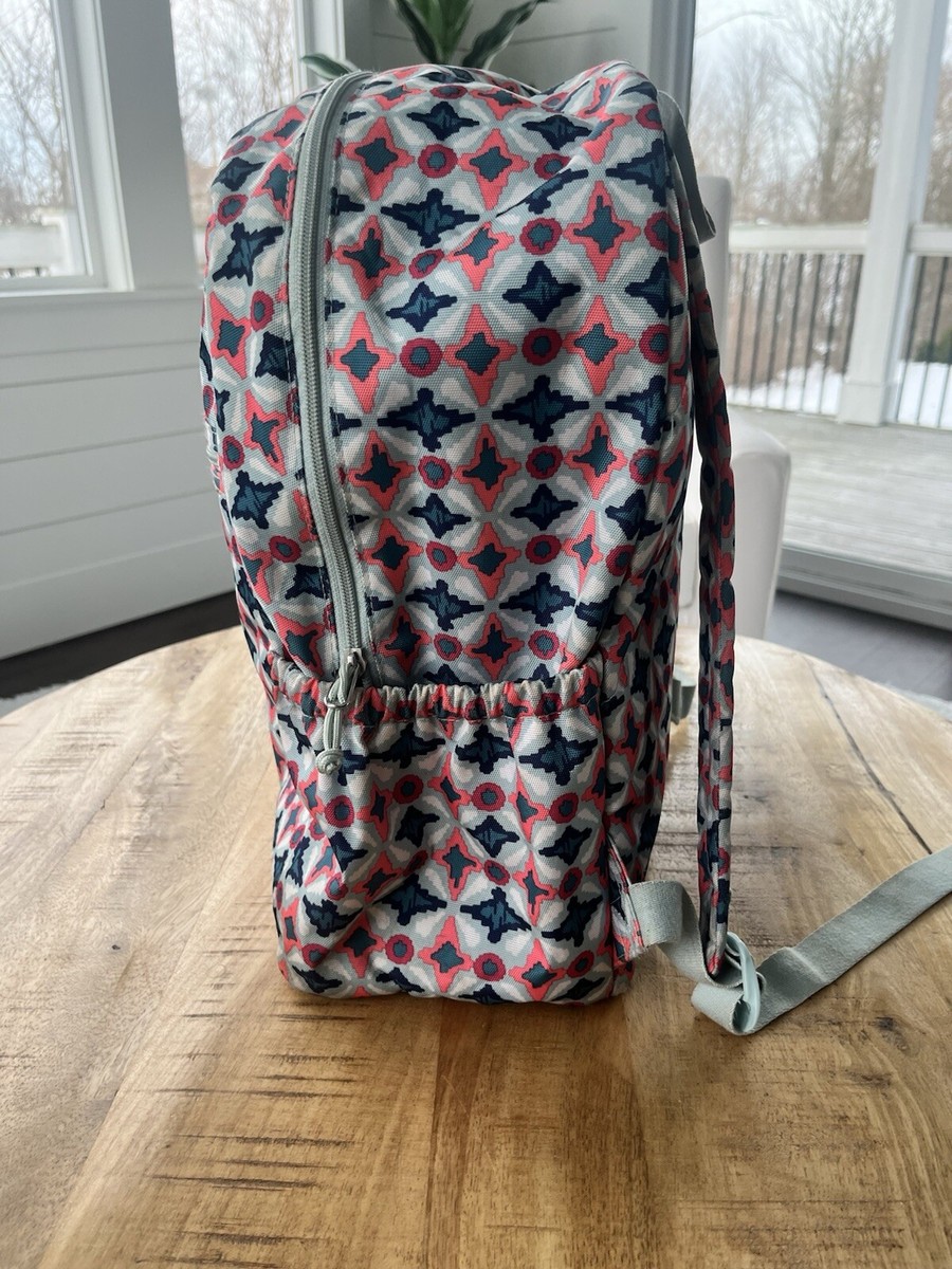Vera Bradley Lighten Up Journey Backpack Water Geo Water  display picture 2