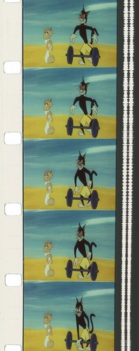 16mm CINEMASCOPE M-G-M cartoon MUSCLE BEACH TOM (1956) IB Technicolor Rare Scope - Picture 5 of 12