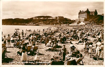 SCARBOROUGH SANDS AND SOUTH BAY - POSTCARD