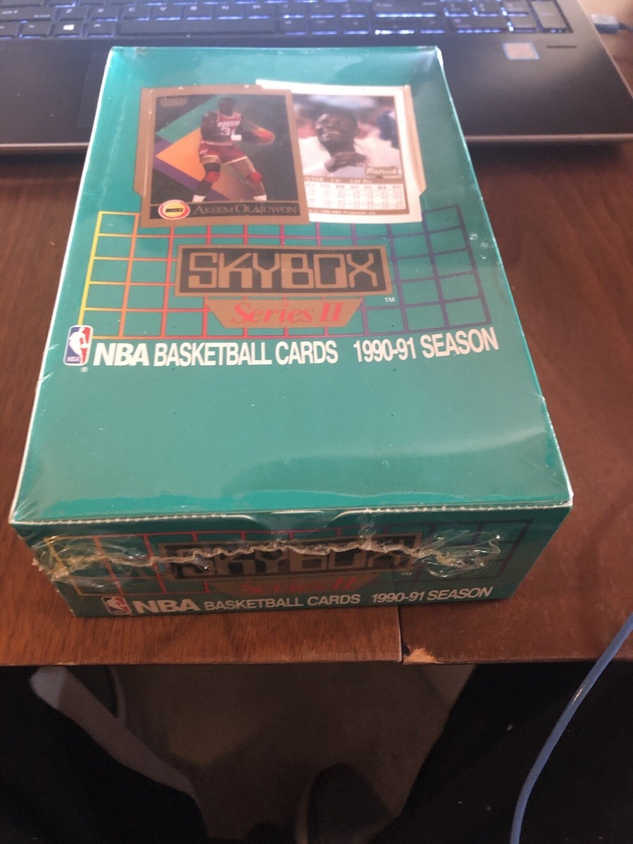 1990-91 Skybox Basketball Series 2 Factory-Sealed Box