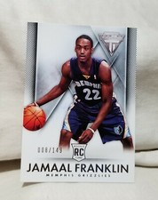 Jamaal Franklin 2013-14 Titanium Retail Rookie Parallel SP Card #137 #d /149 