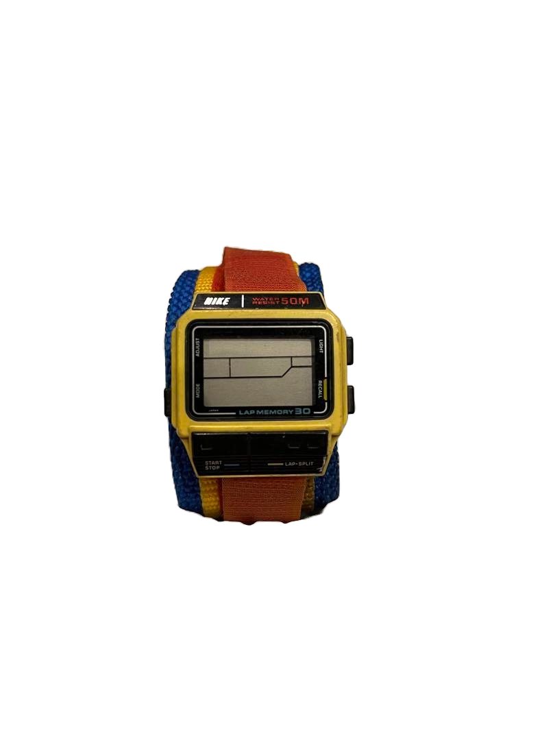 Nike x Casio SDB-300W Digital Vintage Men's Watch Rare Used
