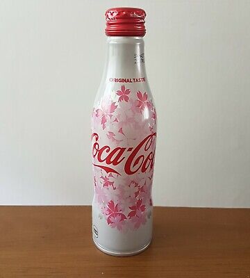 Coca Cola Sakura 17 Japan 0 25l Aluminium Flasche Bottle 1st Ebay