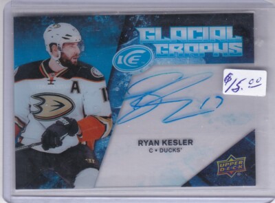 2017-18 Upper Deck Glacial Graphs Ryan Kesler Anaheim Ducks