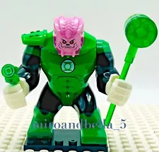 Green Lantern Kilowog Custom Big Figure Minifigure Bigfig New Not Lego