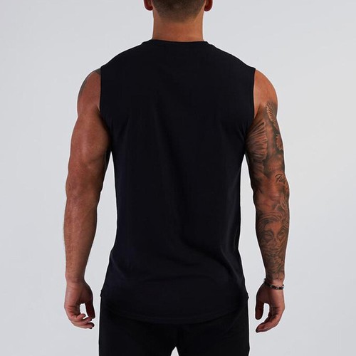 Mens Athletic Tank Top Quick Dry Training Sports Sleeveless T Shirt Singlets - Picture 9 of 18